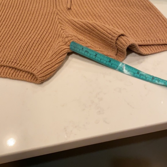 NWT REFORMATION Sanzo Tie Waist Knit Shorts In Buff - Picture 6 of 11